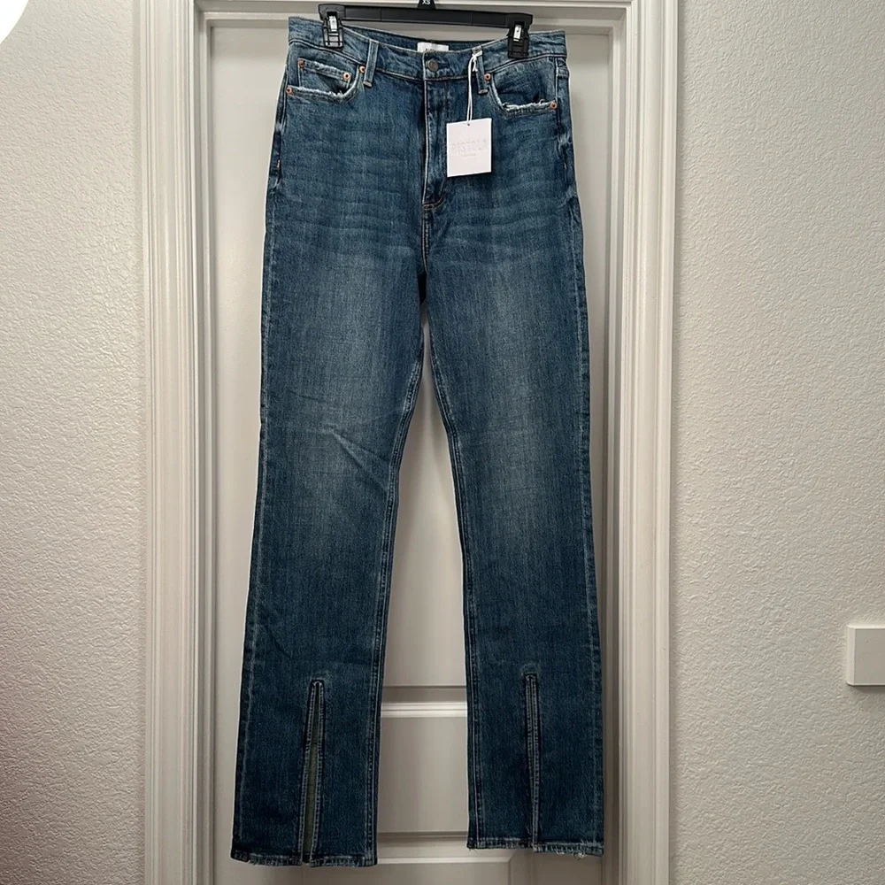 Women’s Pistola Colleen High Rise Slim Boot slit Jean Size 31 - Picture 2 of 10